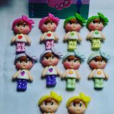 Aplique da bonequinha Metto doll